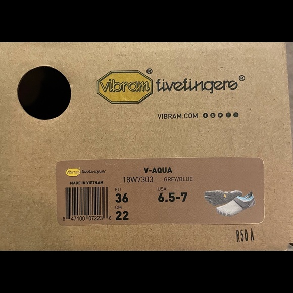 WOMENS - Vibram Five-finger V-AQUA, Size: 6.5 - 7 - Picture 3 of 3